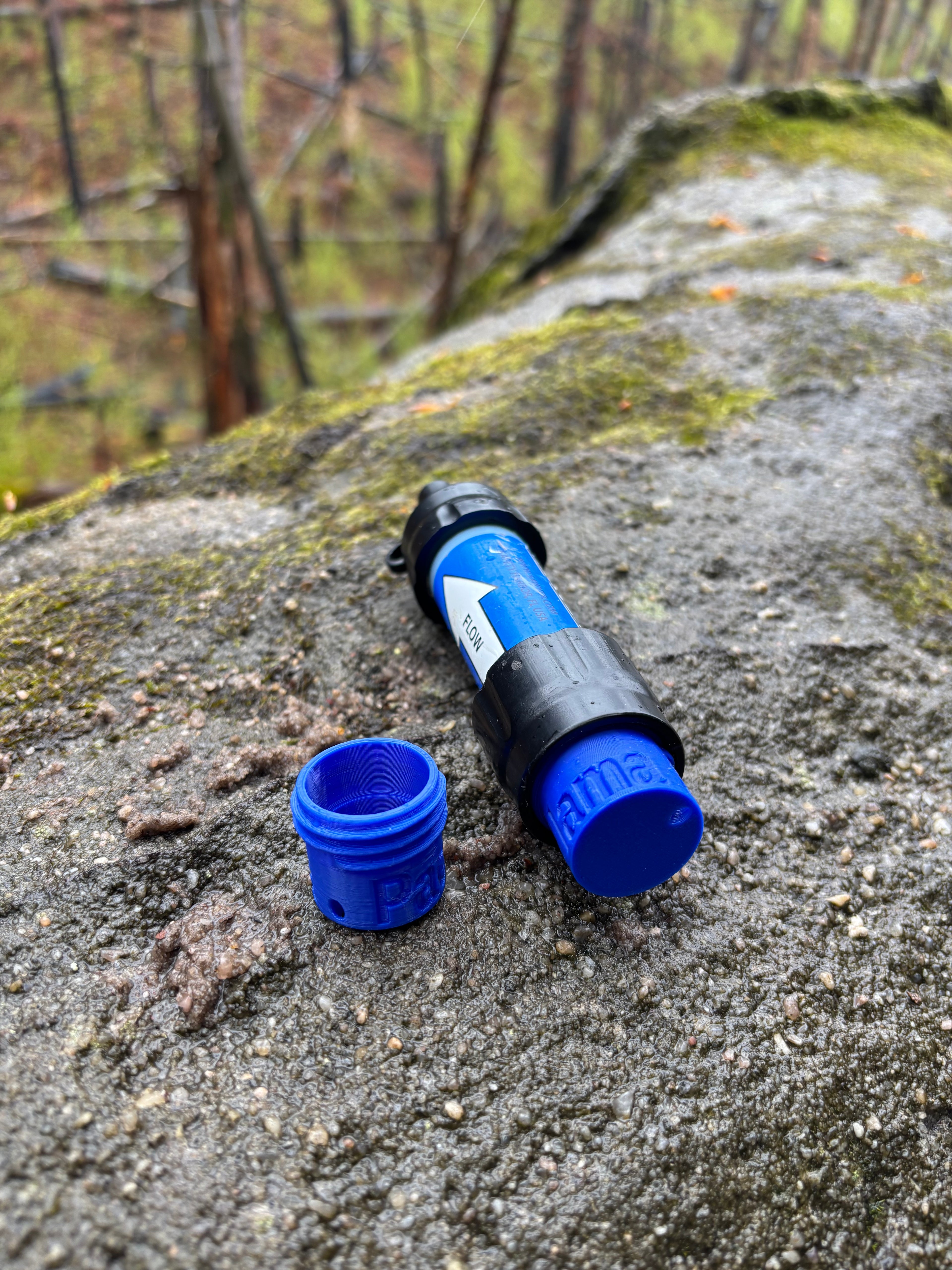 Sawyer water filter drip cap